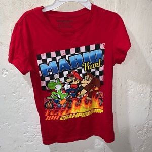 Mario Kart Short Sleeve Tee Graphic Woman’s Small